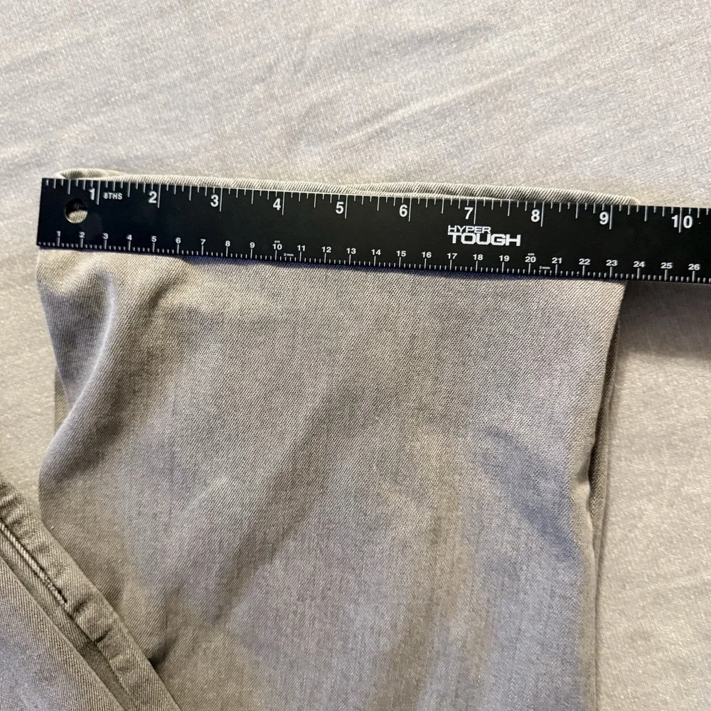 Levis 550 Relaxed Fit Jeans Mens 50x34 Gray Red Tab Denim Pants Big Size